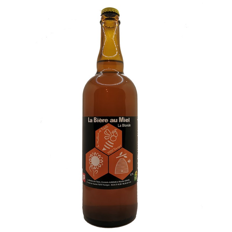 La bière Blonde au miel