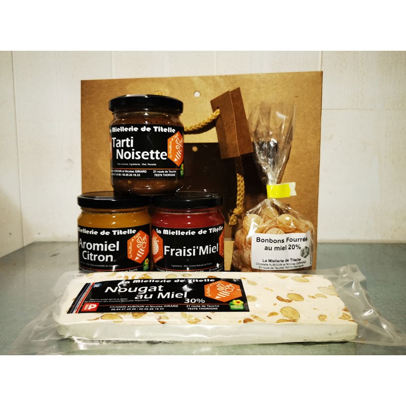 Panier n°3 : nougat et gourmandises