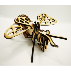 Puzzle Abeille 3D en Bois